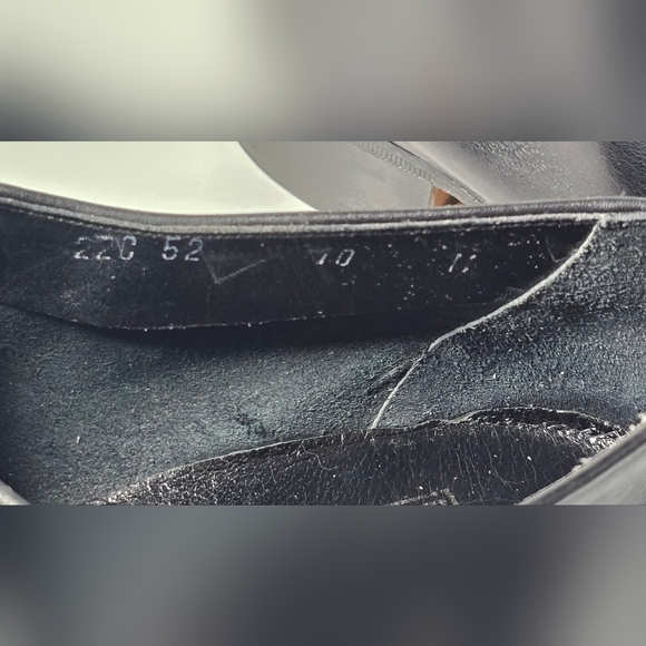 Men's CHRISTIAN DIOR Black Dress SHOES 11 - Picture 13 of 16